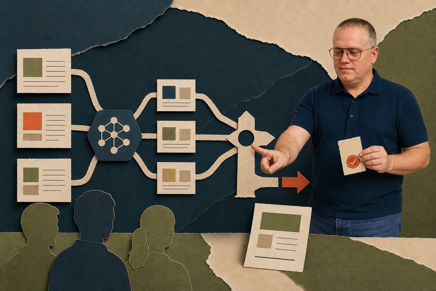 Stanislav Vavřík přebírá AI připravené varianty v bodě, kde má rozhodnutí zůstat na člověku.