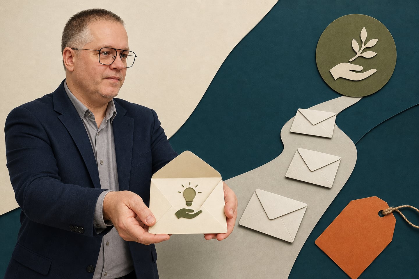 Stanislav Vavřík dává v první uvítací zprávě užitek a srozumitelný další krok místo okamžité slevy.